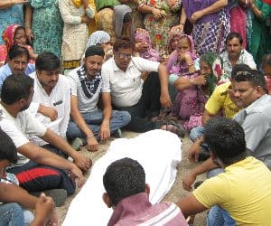 businessman dies in road accident in jammu