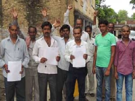 Rural agitation to protest against water logging