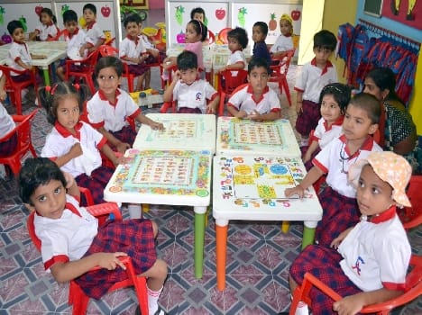 Schools and colleges open , the children shared holiday experience
