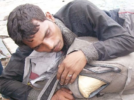 Jhrkhurani was struck by passenger