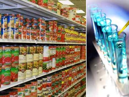 examined of 24 canned food samples, most samples unsafe