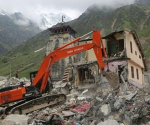 jindal group help renovation work in kedarnath.