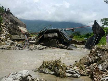 landslides in Darjeeling district