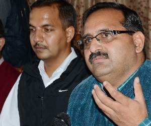 bjp general secretary randhir sharma press conference in shimla.