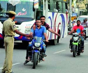 parents will be booked if minor drive or ride