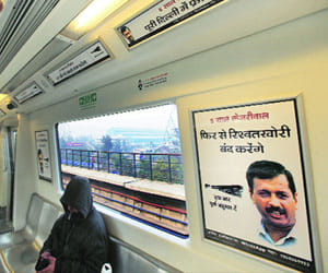Six advertisement which exposed AAp' add Politics.