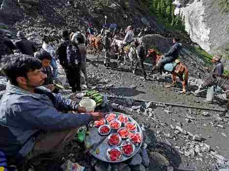 chhari mubarak would reach amarnath on August 29