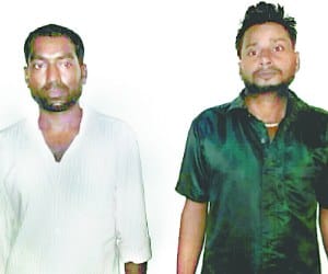police arrested two men for gangrape and viral video