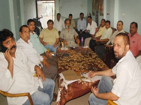 Protest against the suspension of the planned movement strategy