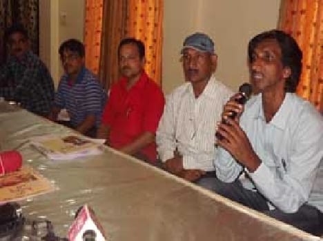 Yesterday the gathering of artists in the district