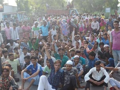 Communal Tension after killed a man in Baghpat.
