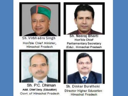 Notification regarding transfer and posting of the Principals in himachal.
