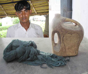 Man raped girlfriend and burned alive in UP.