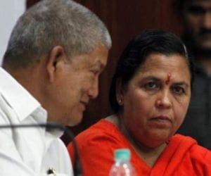 bjp leader angry on uma bharti statment about harish rawat.
