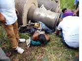 Tractor had crushed the young cyclists