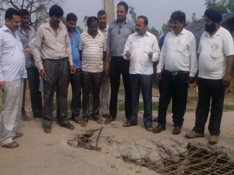 Repair of damaged rural bridge