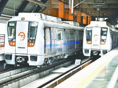 Metro station was set 25