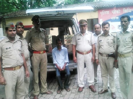 Luxury car caught Uttarakhand wine
