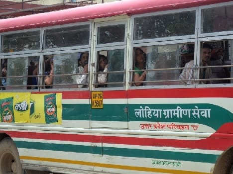 Lohia buses traveling the villagers easy