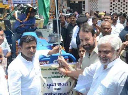 95 percent people are happy with SP govt work says cm Akhilesh.