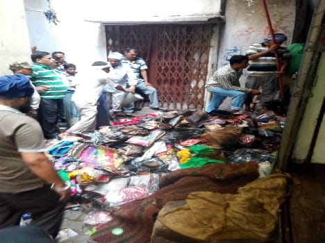 Clothing shop fire damage millions