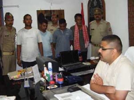 With 50 million of heroin and arrested four traffickers