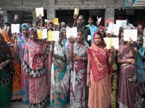 There were gaps in food distribution on women unite