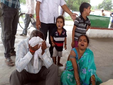 Satyagraha Express upon the death of the young man Gonda