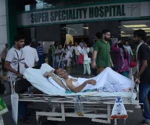 fire hydrant system are just showpiece in hospital