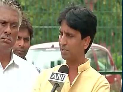 kumar vishwash accused of threatening to kill woman