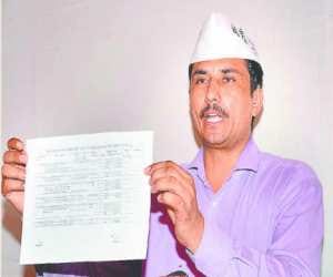 a case registered against another aap MLa