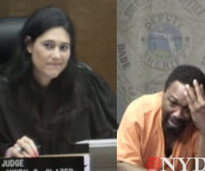 Watch The Emotional Moment A Judge Recognizes The Accused As A Former Classmate