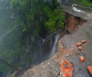 disaster in nainital due to heavy rain.