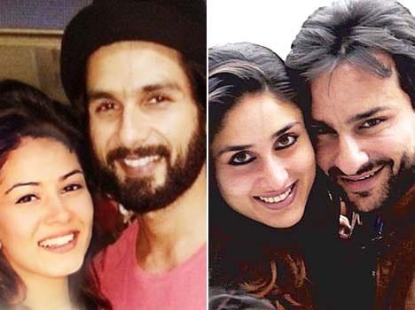Common factor between Shahid Mira's and Kareena Saif's Marriage