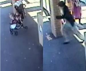 grandfather jumps in front of speeding train to save grandchild in Australia
