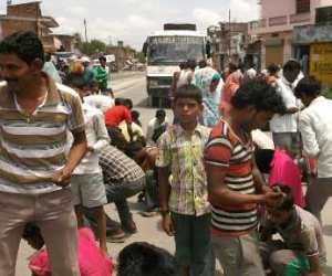 jewell scattered on bahraich road