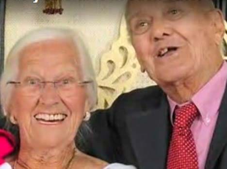 old married couple who died in each other's arm
