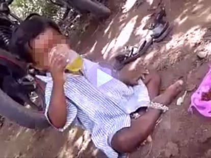 Shocking video shows boy, 4, 'being forced to drink BEER'