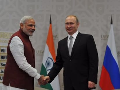 modi in russia met to putin