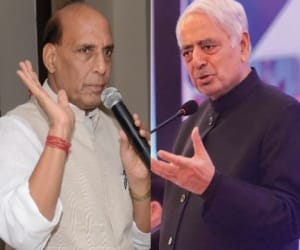 rajnath singh and cm mufti discussed on kashmiri pandits township