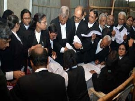 73 per cent of the vote in the election of the High Court Bar