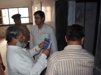 sugar patient dead due to health minister anil vij visit