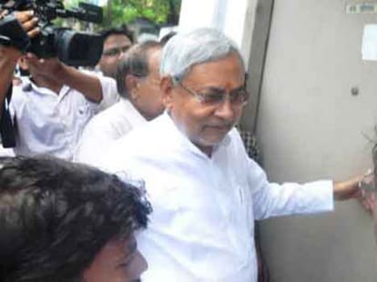 in bihar nitish is on the way of narendra modi
