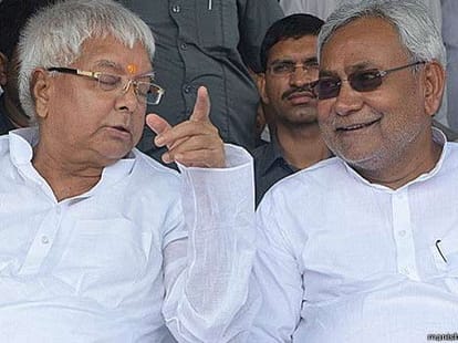 in bihar nitish is on the way of narendra modi