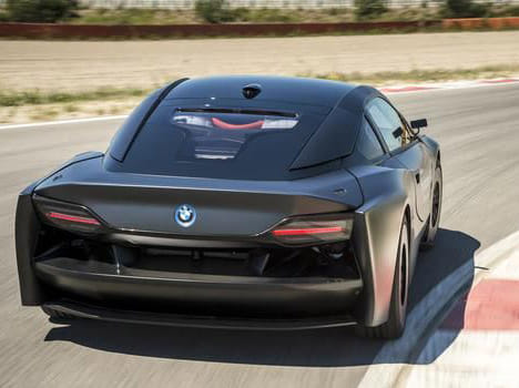 BMW i8 hydrogen fuel cell prototype boasts long range