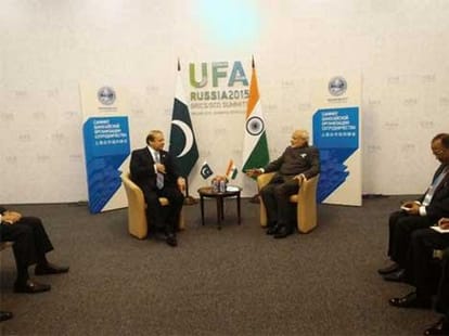 narendra modi and nawaz sharif political compulsion and ufa talks