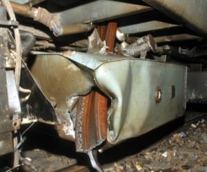 fuel tank of delhi kanpur shatabdi damages