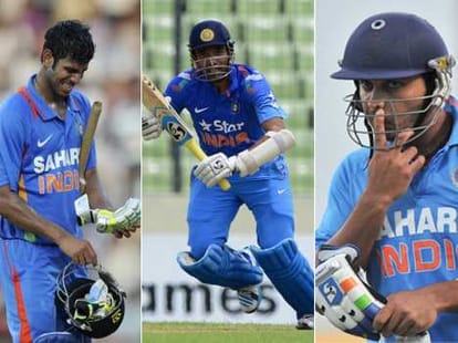 flops show by 3 indian batsman in first ODI 