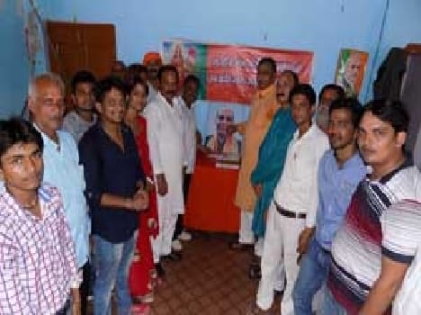 Minister Rajnath Singh's birthday celebrated