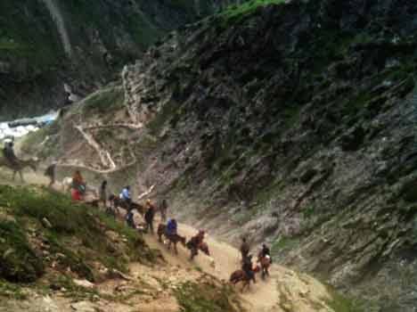 batch of 377 pilgrims left jammu for amarnath cave